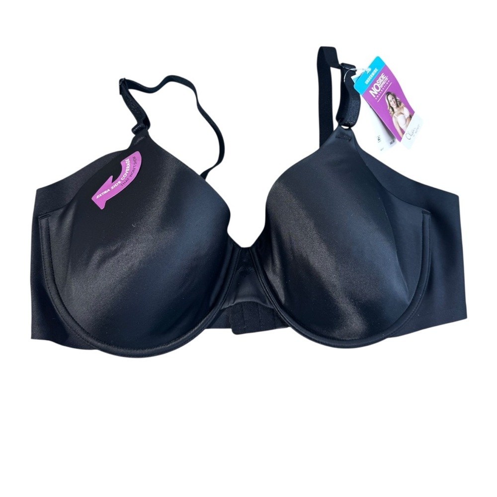 Olga by Warners Underwire Black Bra Size 42C NWT Brand New